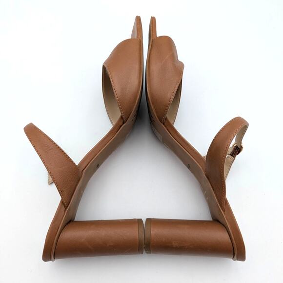 Dolce Vita Nattie Slide Sandal Open Square Toe Women's Tan Size US10 EU41 - Picture 5 of 12